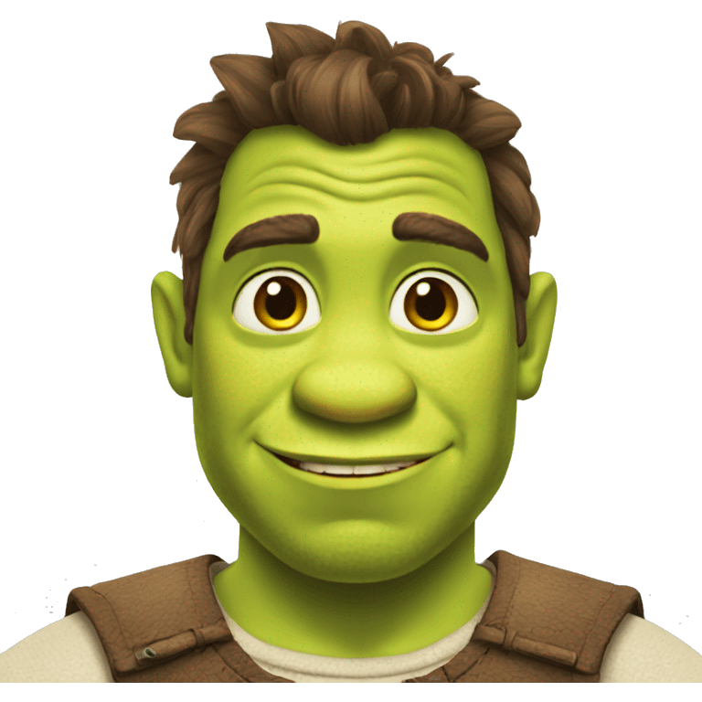 Handsome shrek emoji