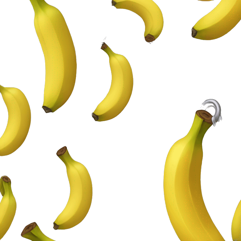 Bananas wrapped in a chain emoji