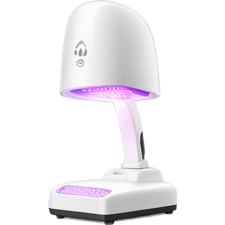 White UV nail lamp emoji