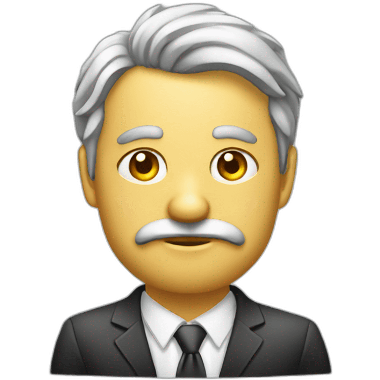 Bored JP Morgan employee emoji