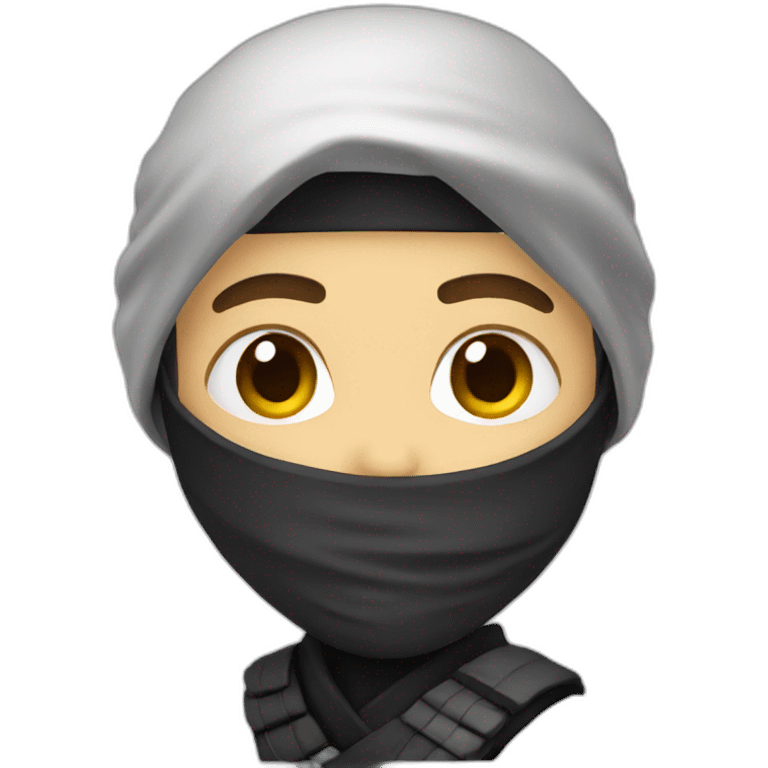 Ninja white dev emoji