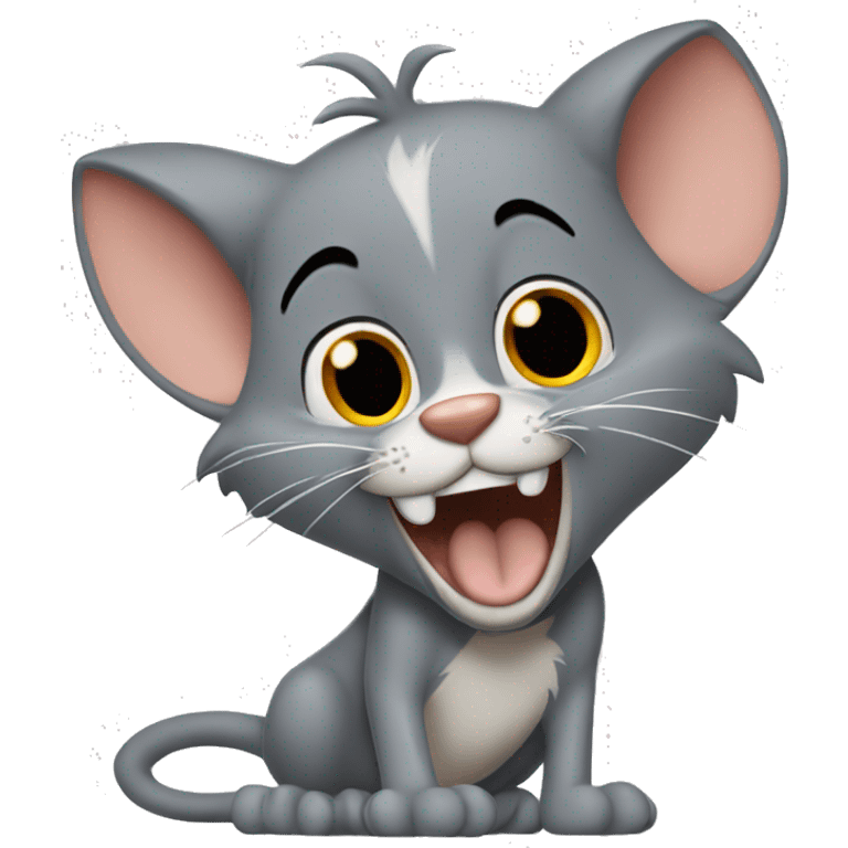 Tom and jerry emoji