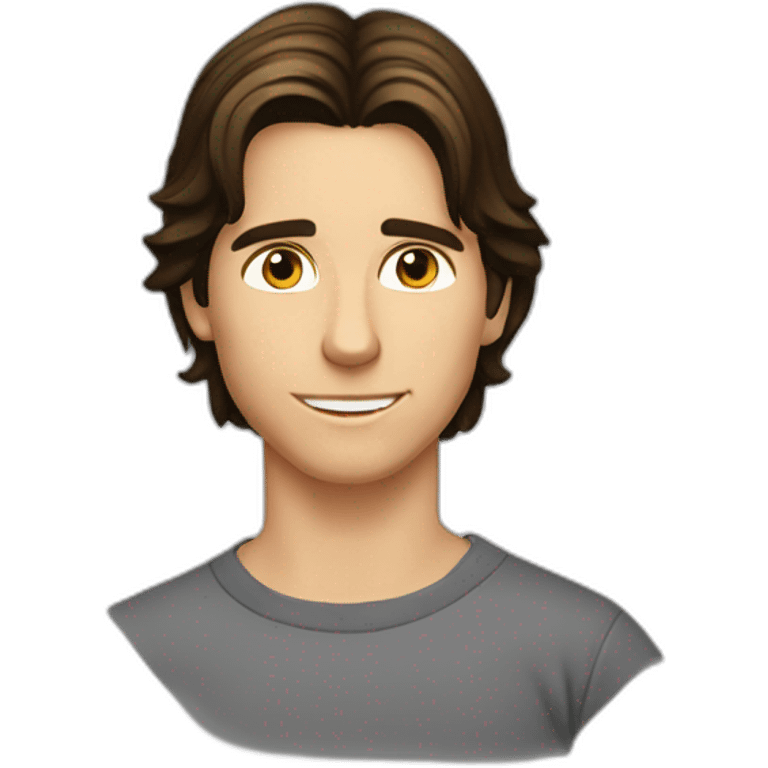 Young Christian bale emoji