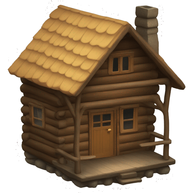 Cabin in the woods emoji