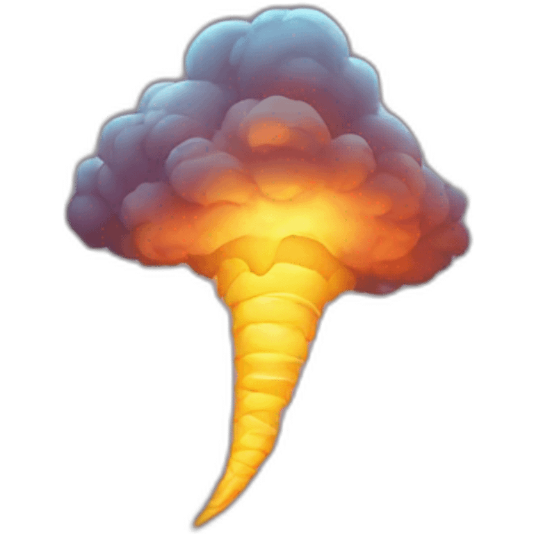 Tornade de feux  emoji