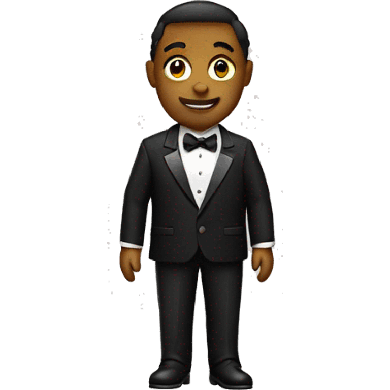 Chatgpt with a tuxedo suit emoji