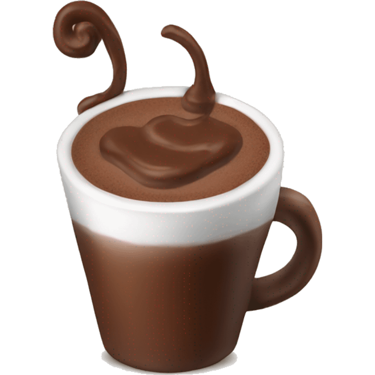 Hot chocolate emoji