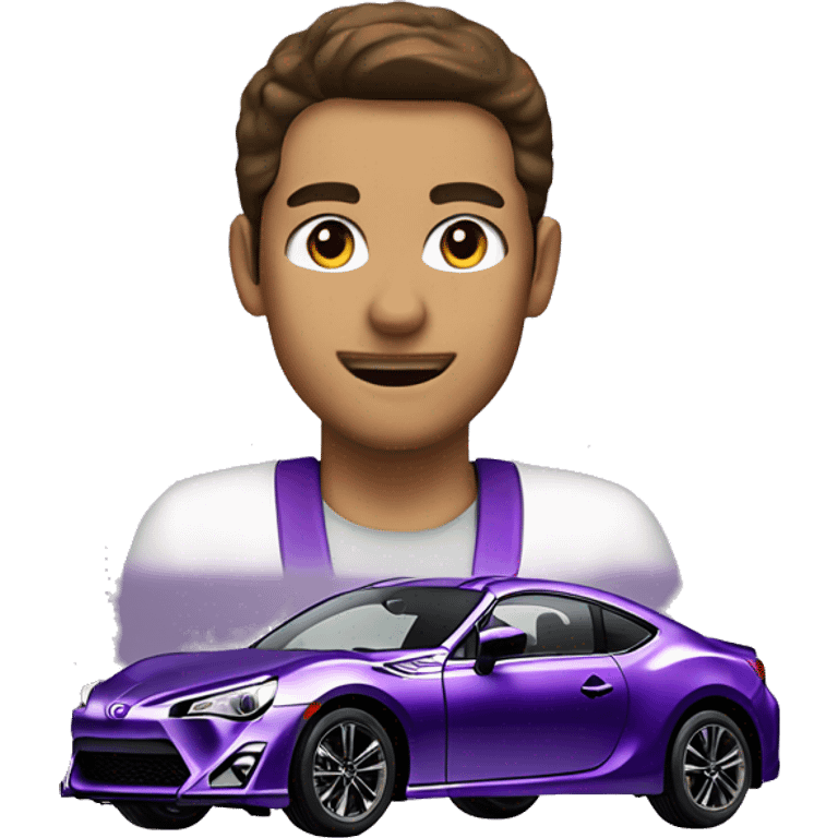 purple toyota gt86 emoji