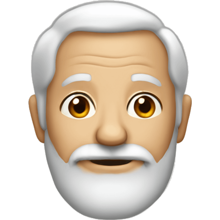 grandpa with a beard emoji