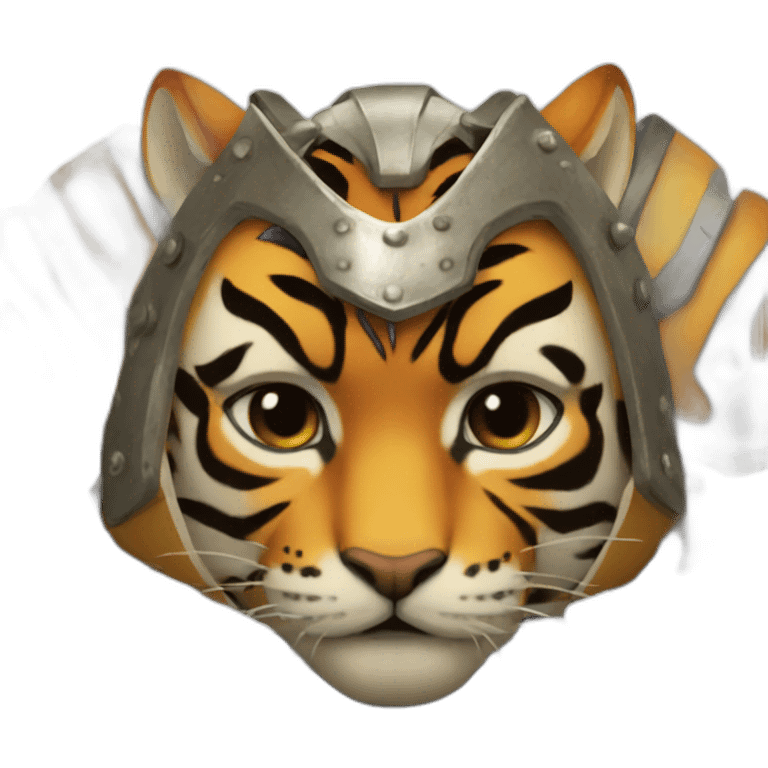 Tiger Armor  emoji