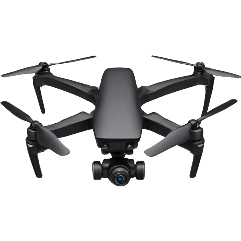 black drone emoji