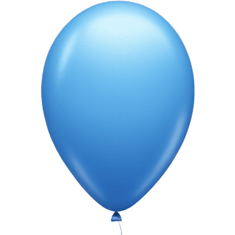 Bleu balloon emoji