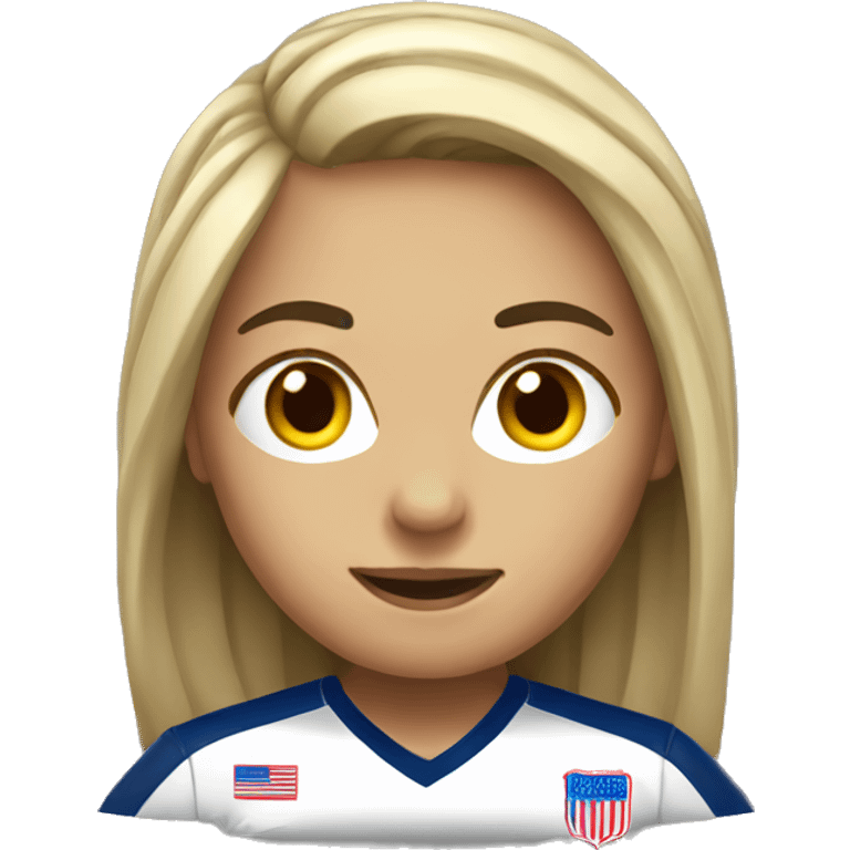 USA woman soccer emoji