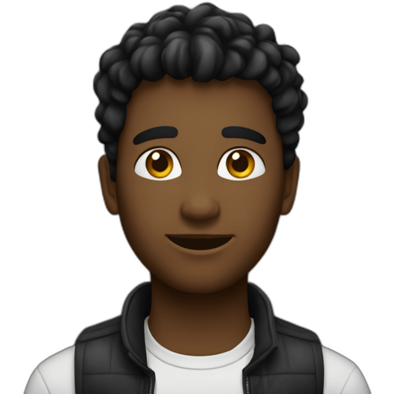 Une étoile noire emoji