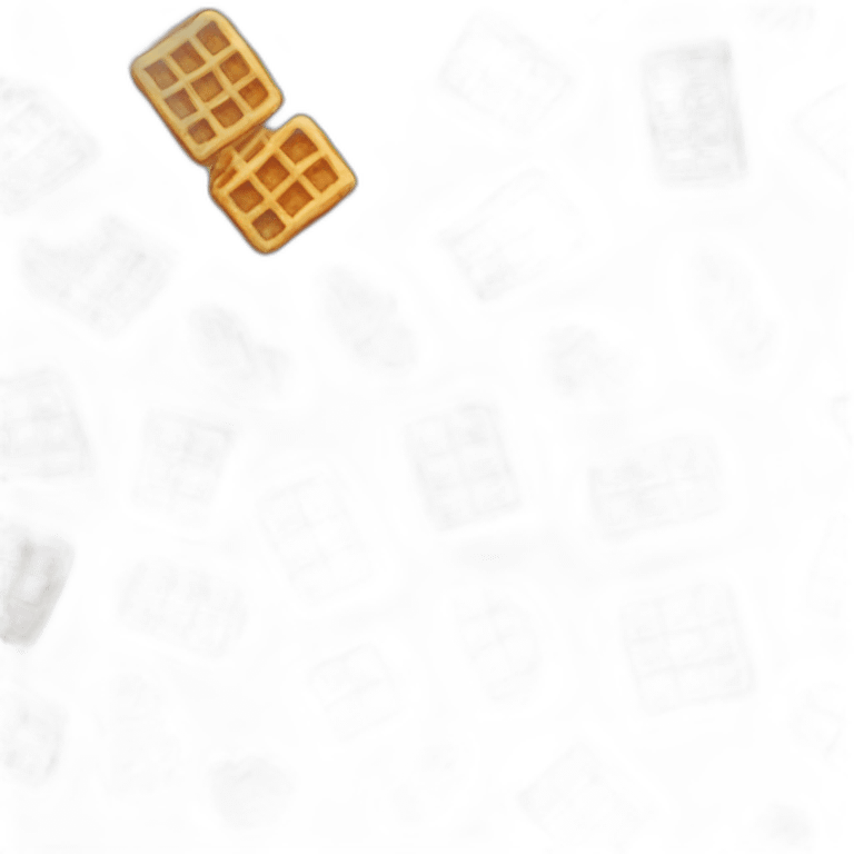 Waffle emoji