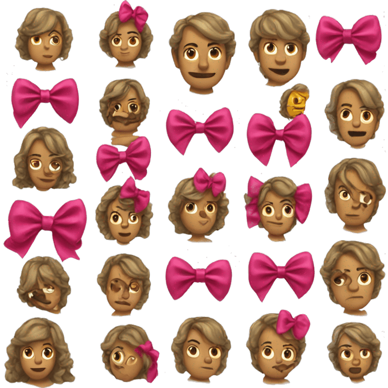 Bows emoji