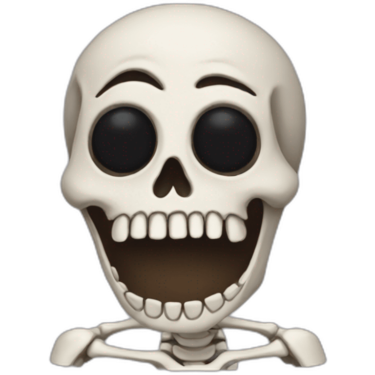 halloween skeleton emoji