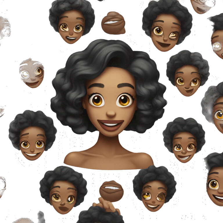 Winnie Harlow emoji