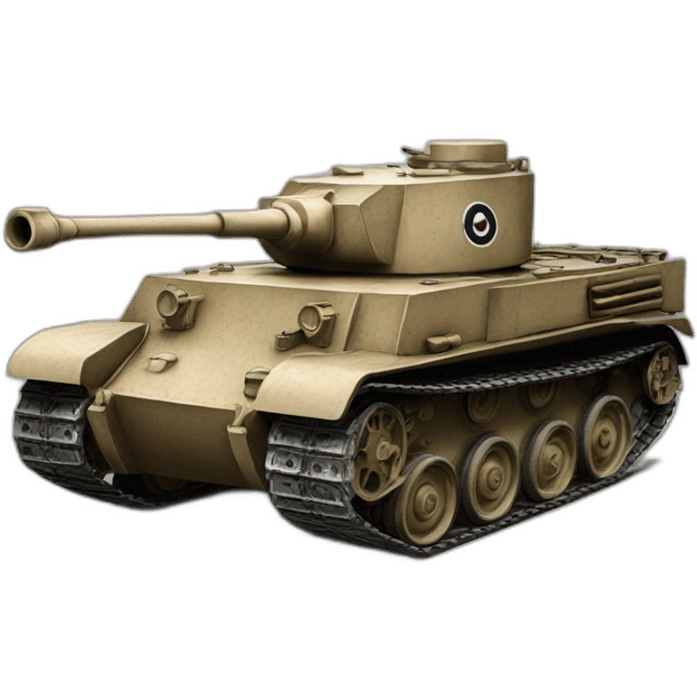 HitlerTiger 1 tank emoji