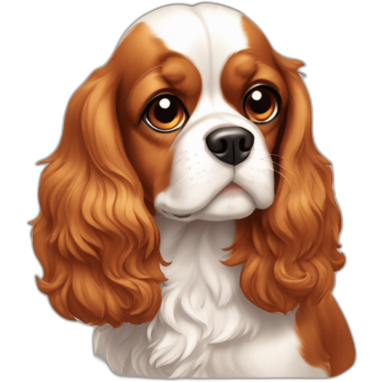 chien-cavalier king charles emoji