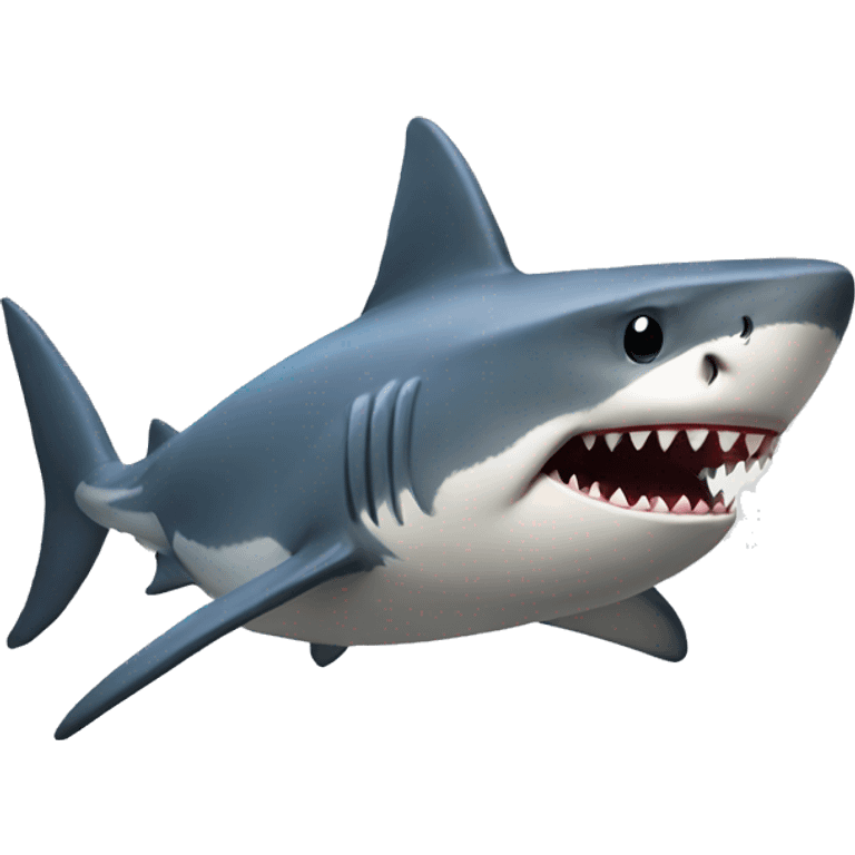 Super shark emoji