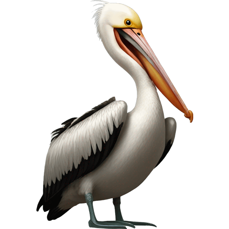 laughing pelican emoji