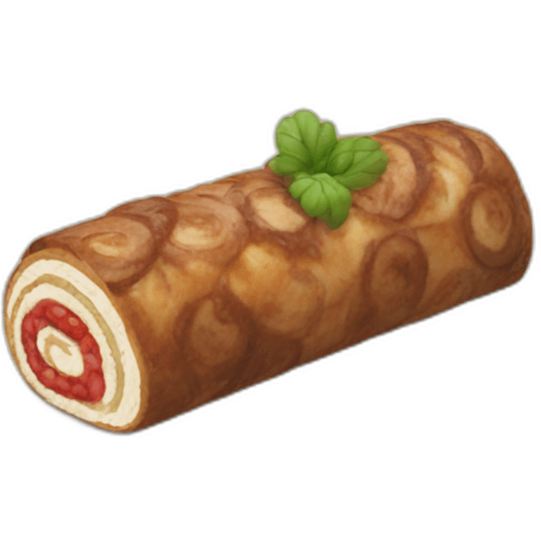 roulade sur le côté emoji