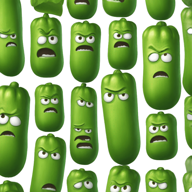 pickle angry emoji