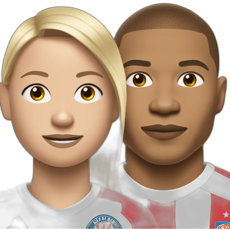 Haaland et mbappe  emoji