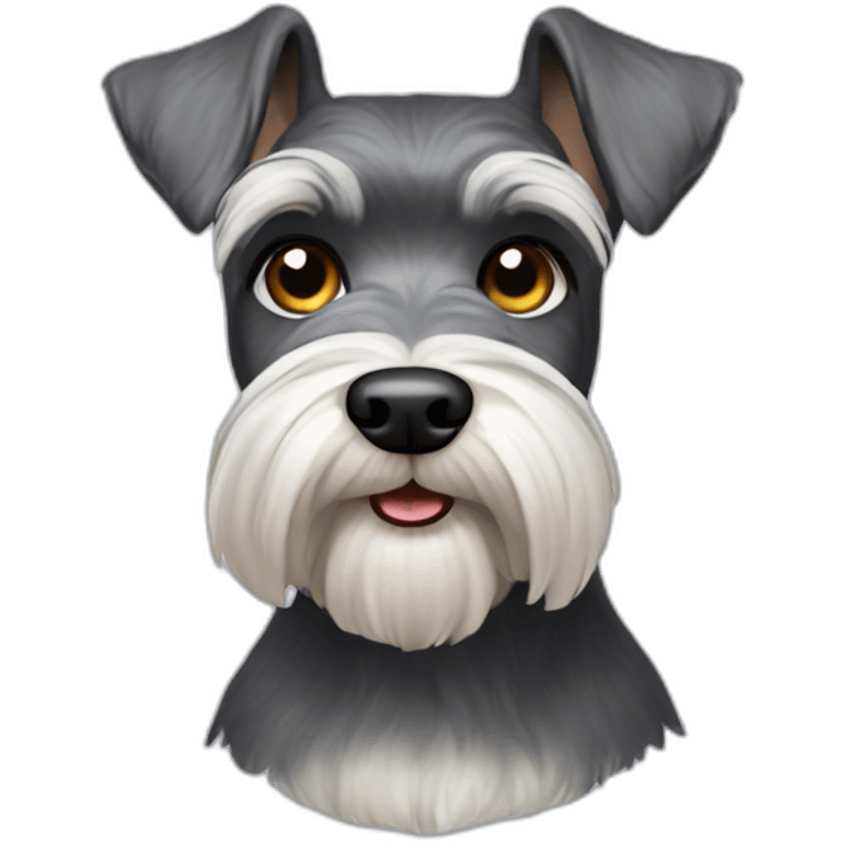 miniature schnauzer emoji