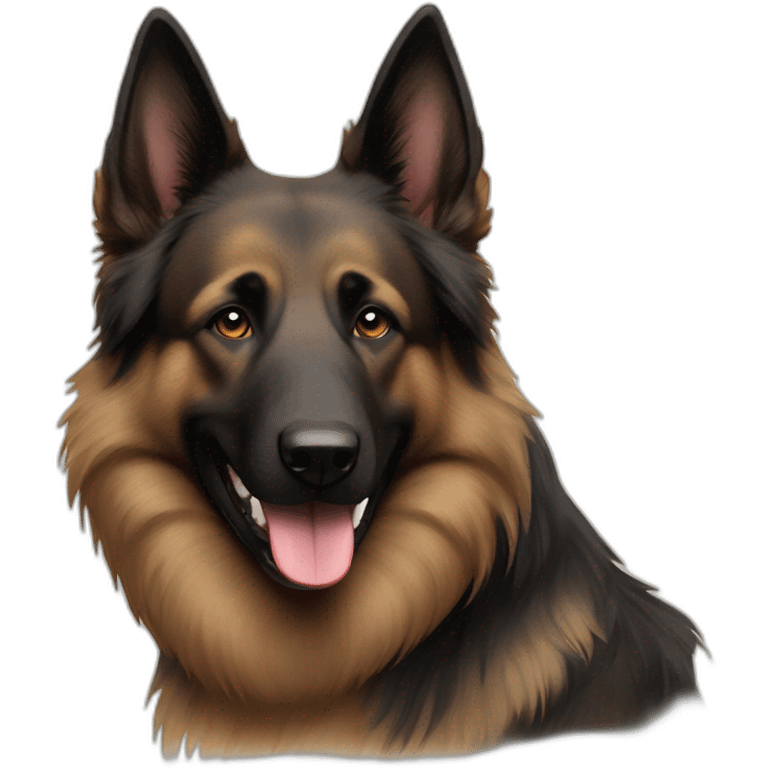 Malian Belgian Shepherd emoji