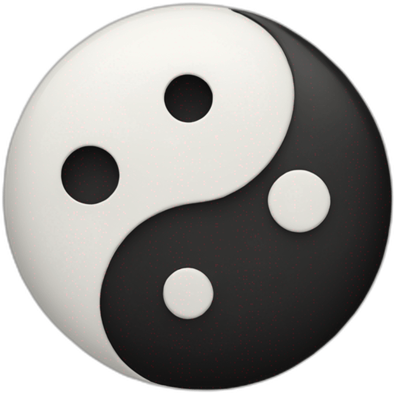 yin yang emoji