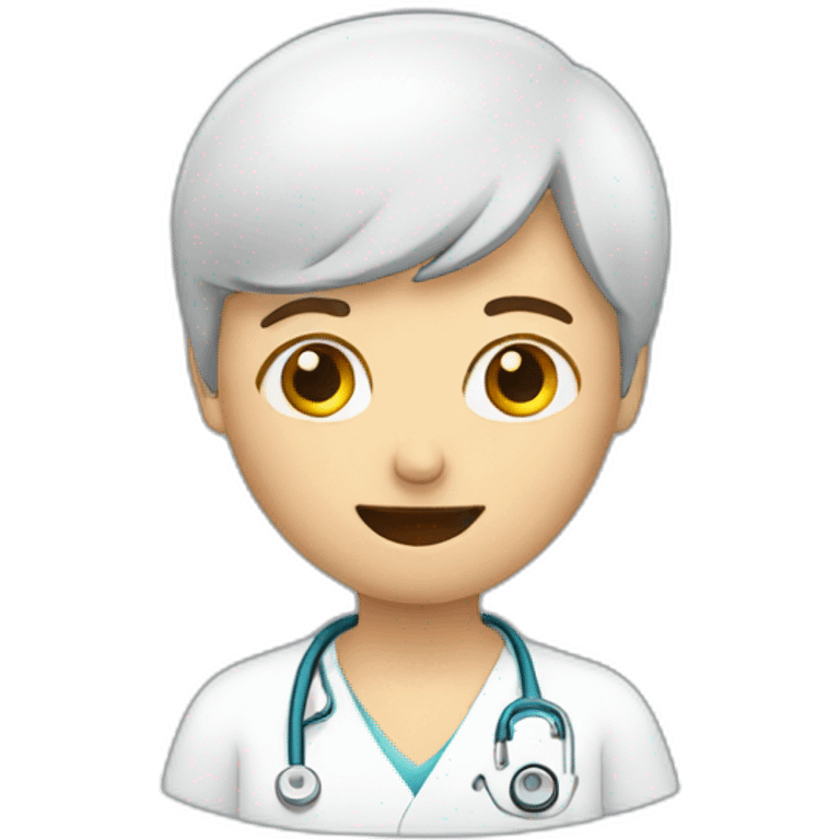 Patient sending sms emoji