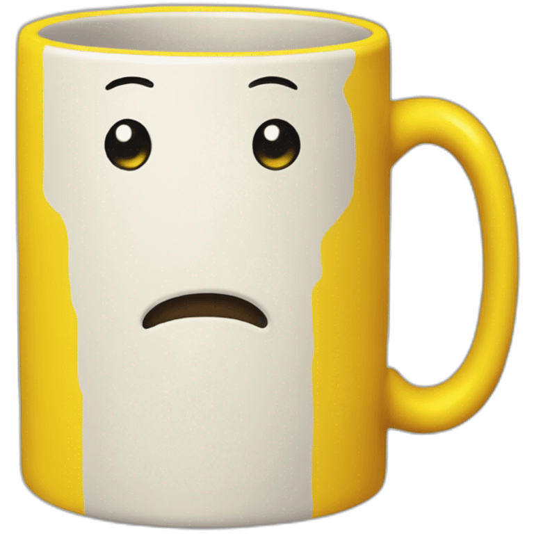 yellow mug emoji