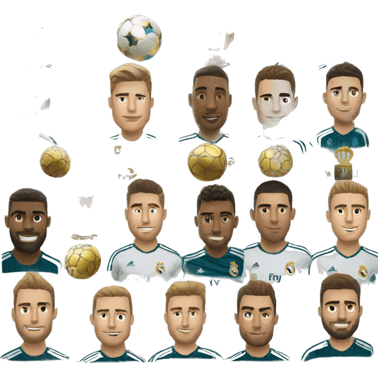 Real madrid champions league emoji