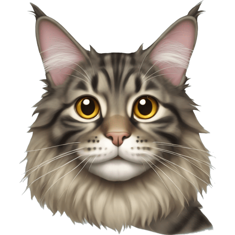 maine coon cat emoji