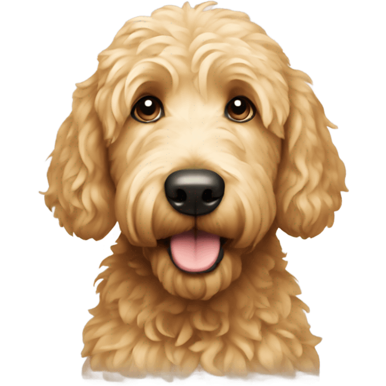 Golden doodle  emoji