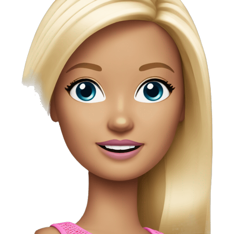 Barbie blonde emoji