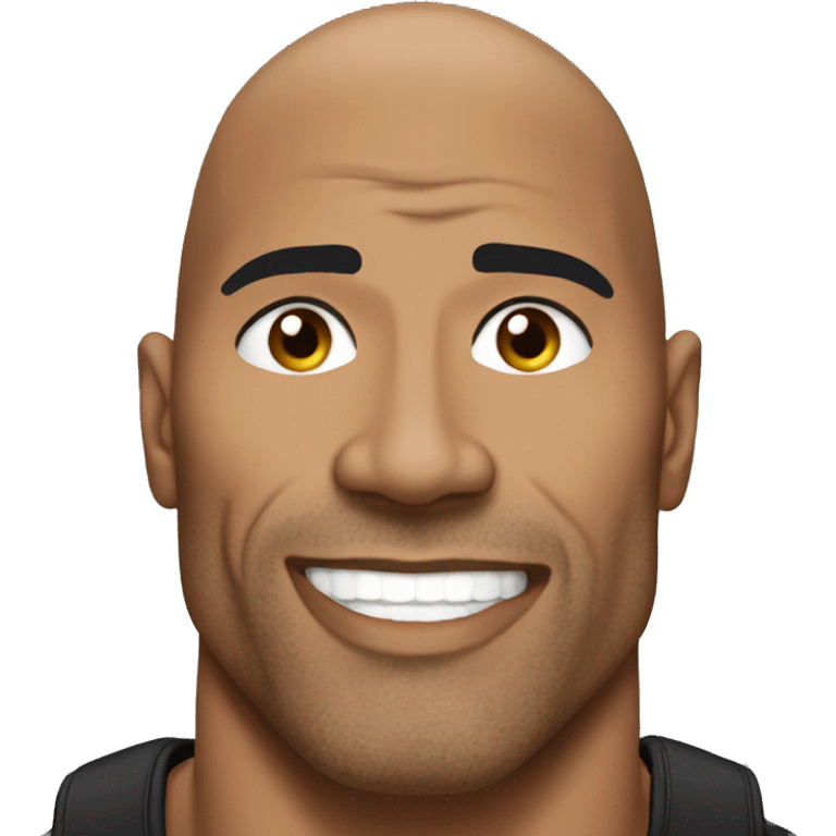 The Rock emoji