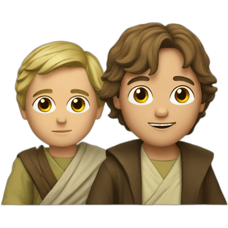 luke with yoda emoji