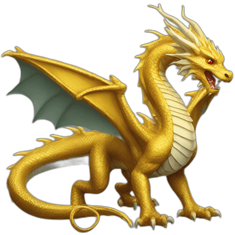 golden dragon emoji