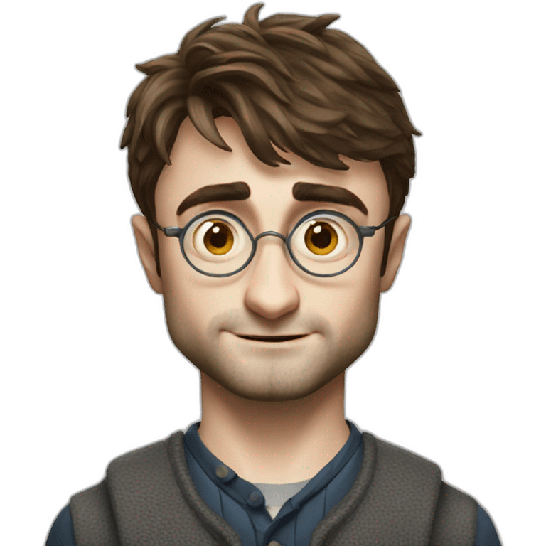 daniel radcliffe half body emoji