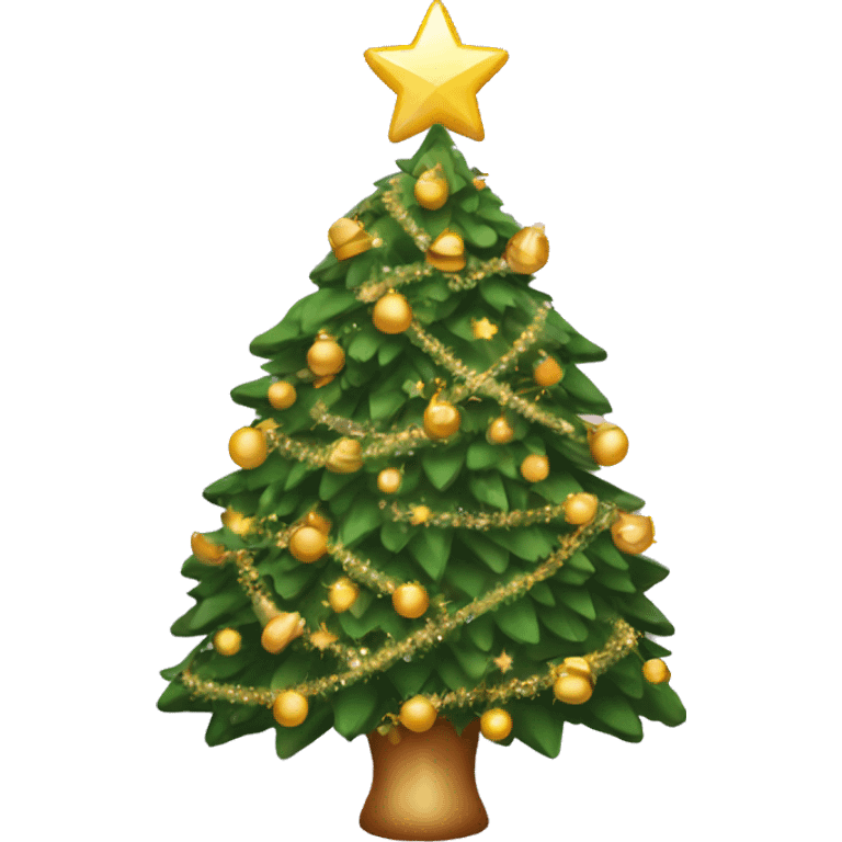 aesthetic christmas tree emoji