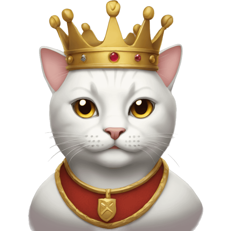 King Cat emoji