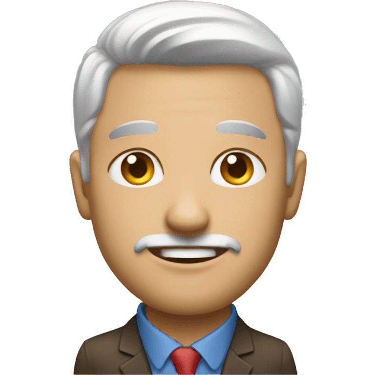 man with trading setup emoji