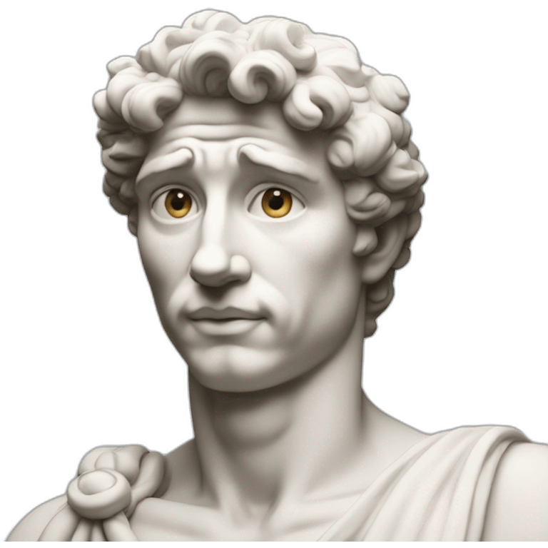 David of Michelangelo emoji