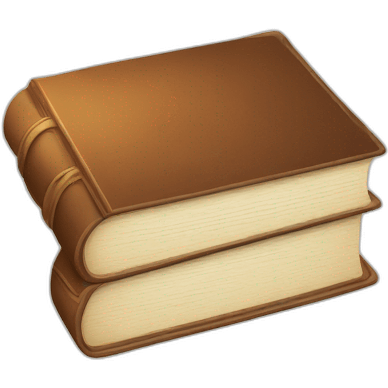 Closed Single Book vector emoji