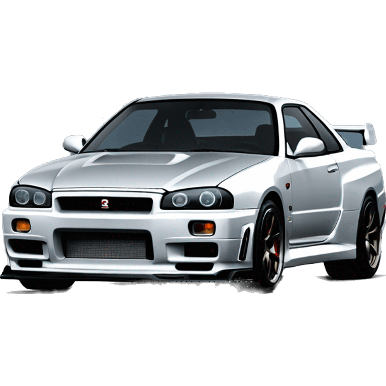 GTR R34 skyline  emoji