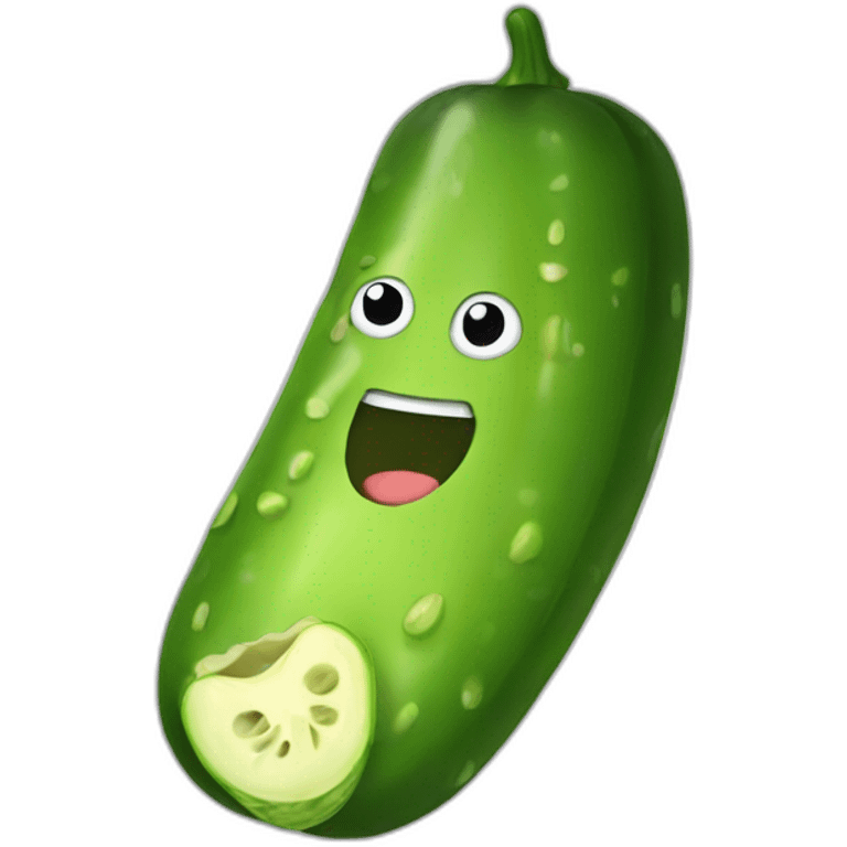 Floppy pickle emoji