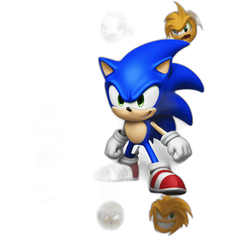 Sonic el erizo emoji